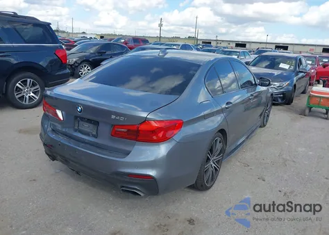 2019 BMW 540I из США, поврежденный, VIN WBAJE5C56KWW20147